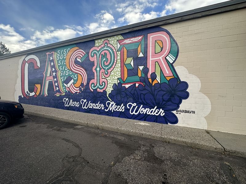mural in Casper by artist Whitney Herrington.