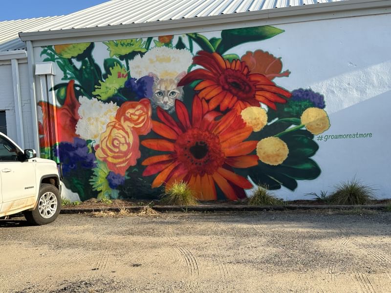 mural in Atmore by artist unknown.