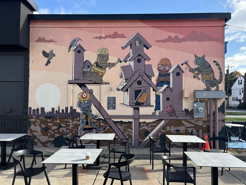 mural in Columbus by artist unknown.