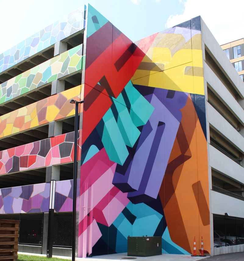 mural in Columbus by artist Pref.