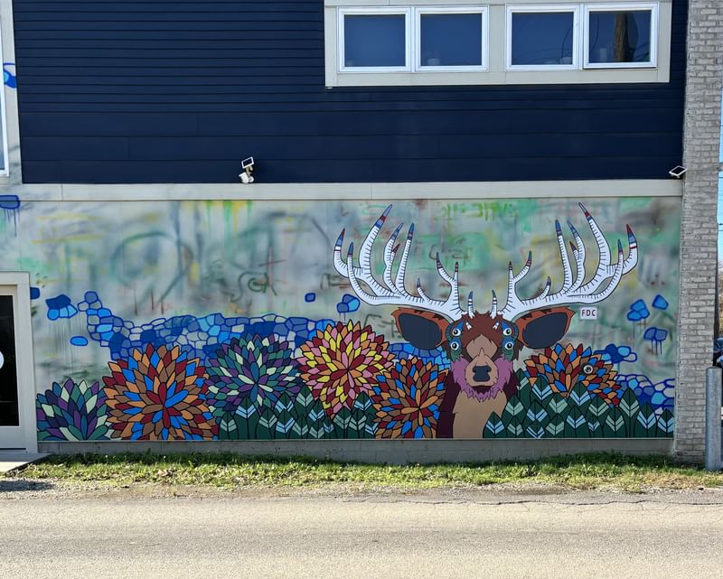 mural in Columbus by artist Adam Hernandez.