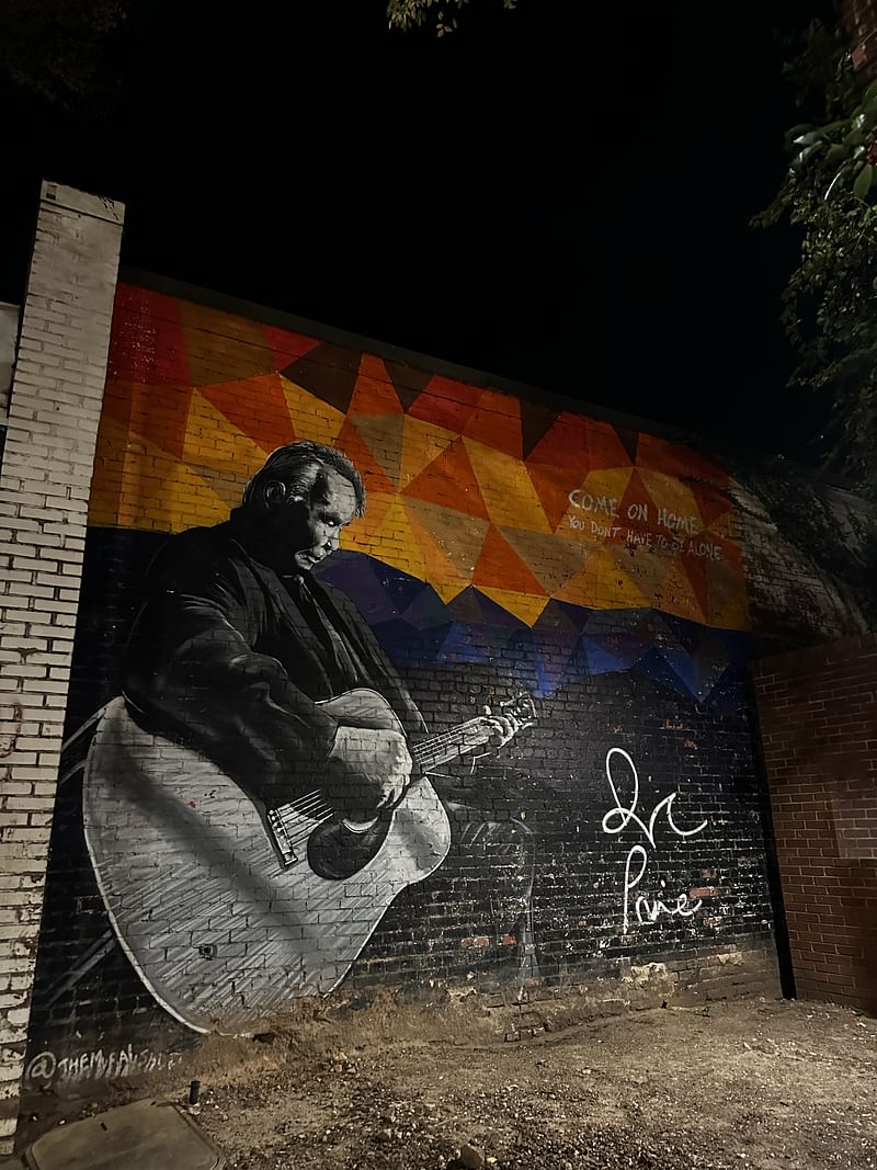 mural in Raleigh by artist unknown.