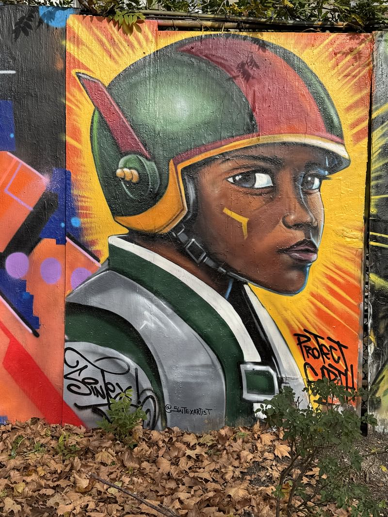 mural in New York by artist Sintex.