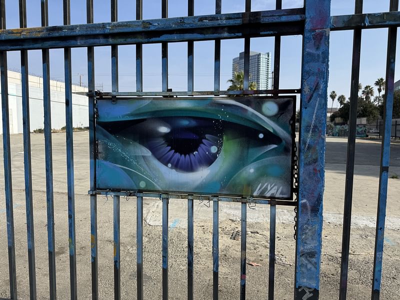 mural in Los Angeles by artist Vyal Reyes.