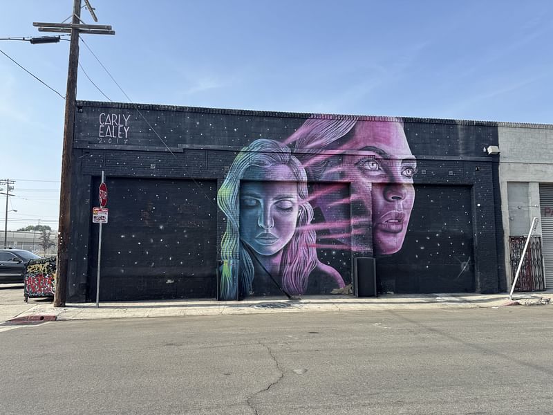 mural in Los Angeles by artist Carly Ealey.