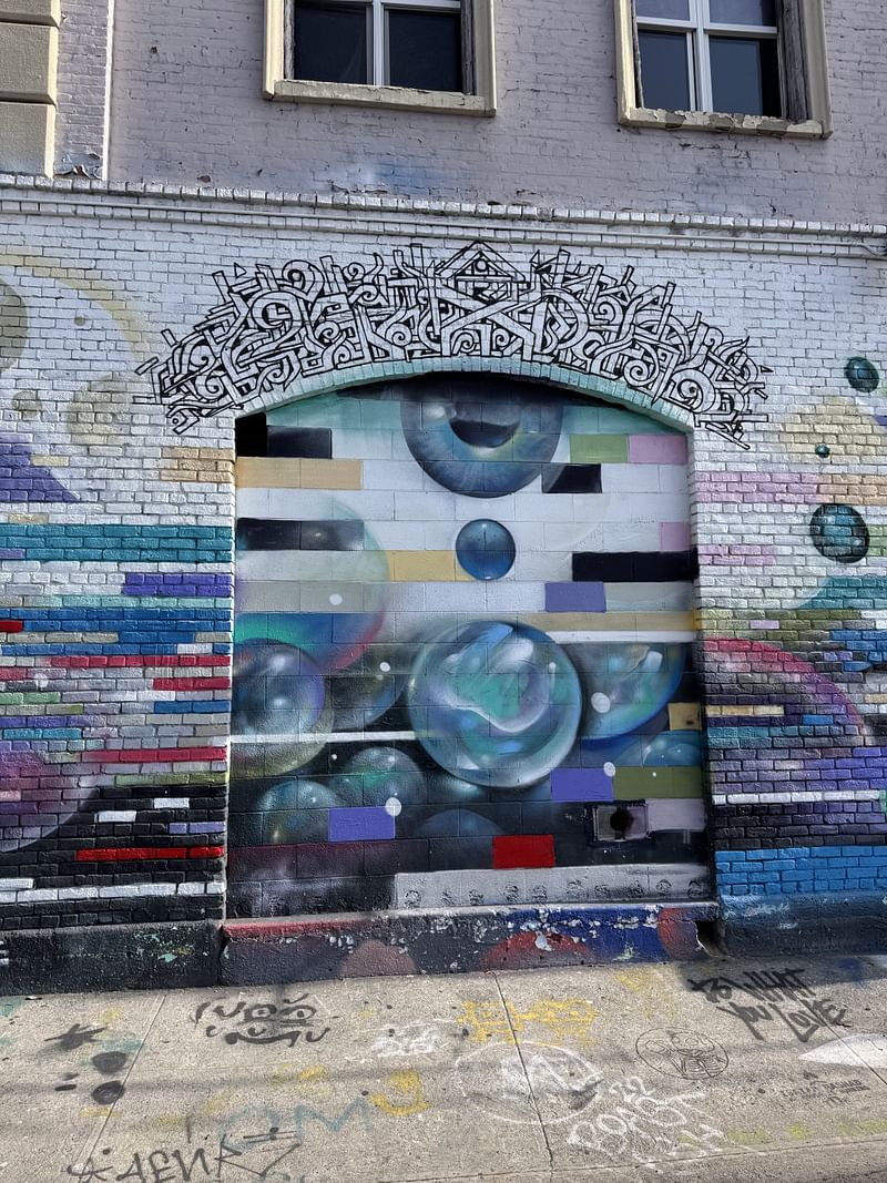 mural in Los Angeles by artist Vyal Reyes.