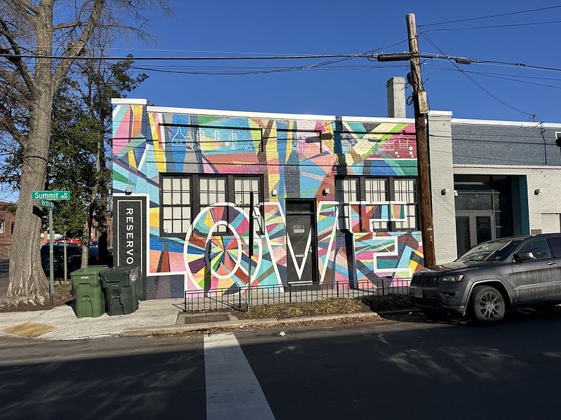 mural in Richmond by artist unknown.