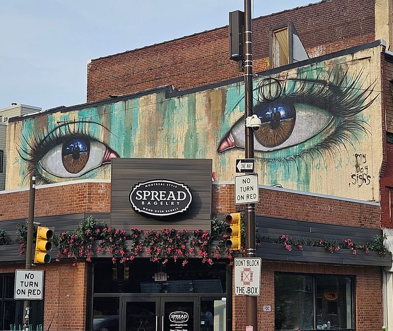 mural in Philadelphia by artist My Dog Sighs.