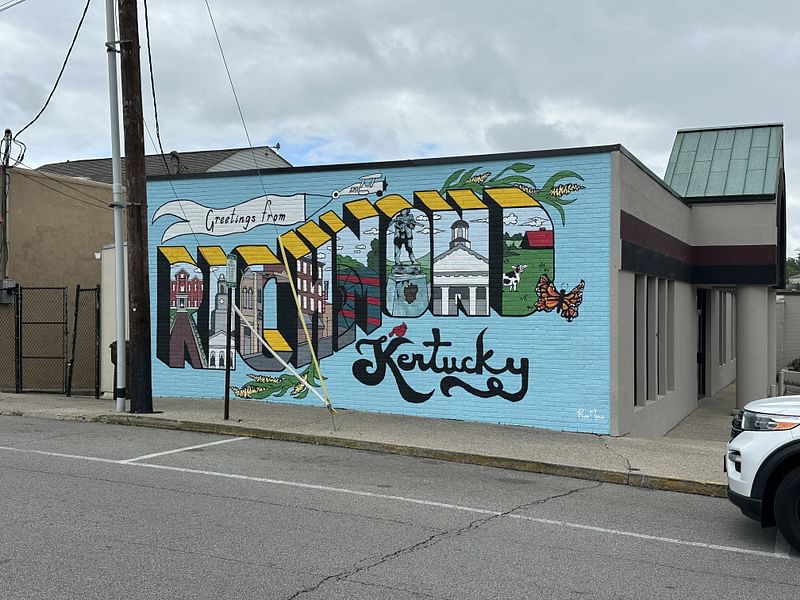 mural in Richmond by artist unknown.