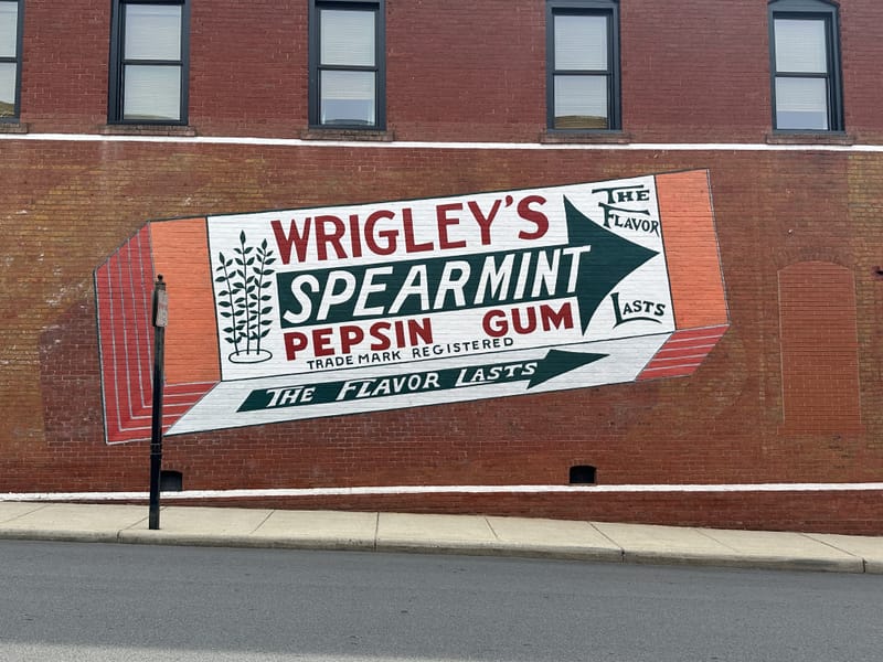 mural in Lincolnton by artist unknown.