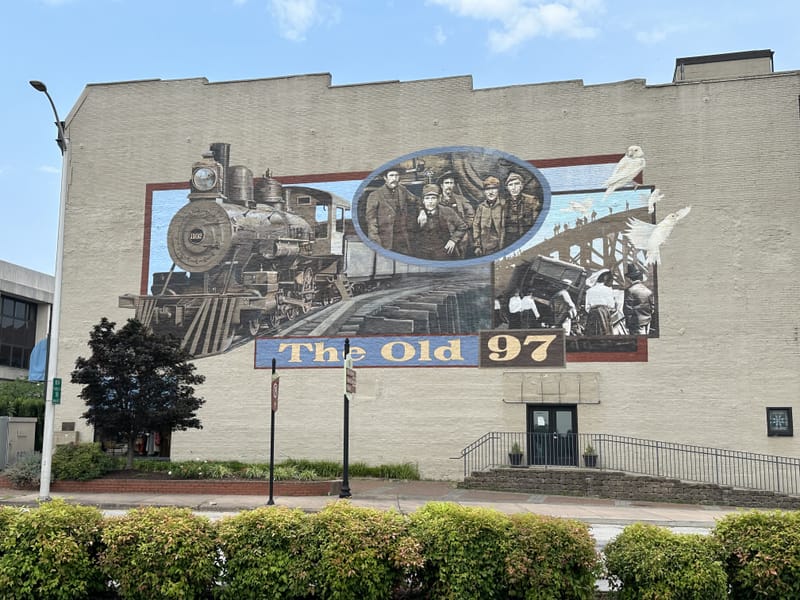 mural in Danville by artist unknown.