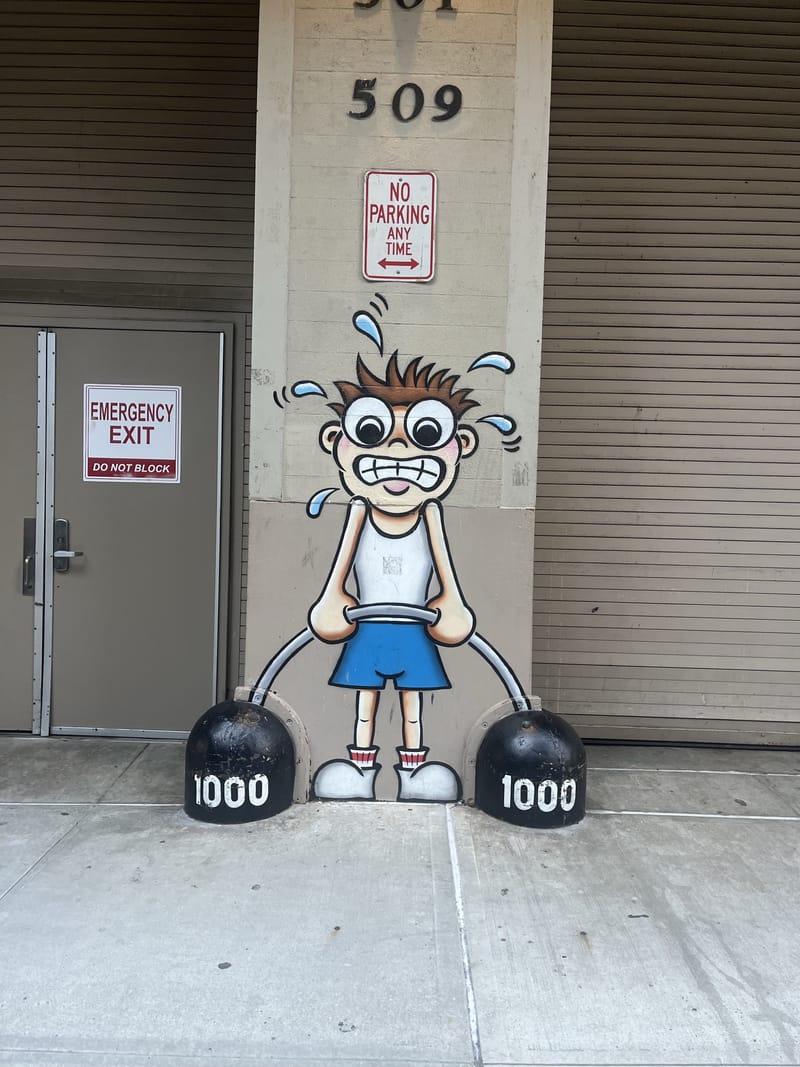 mural in New York by artist unknown.