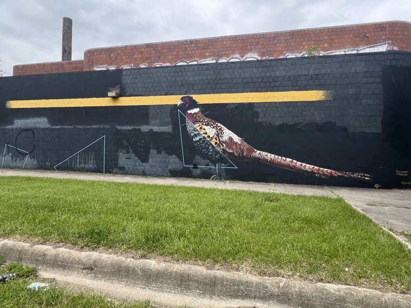 mural in Detroit by artist Bakpak Durden.