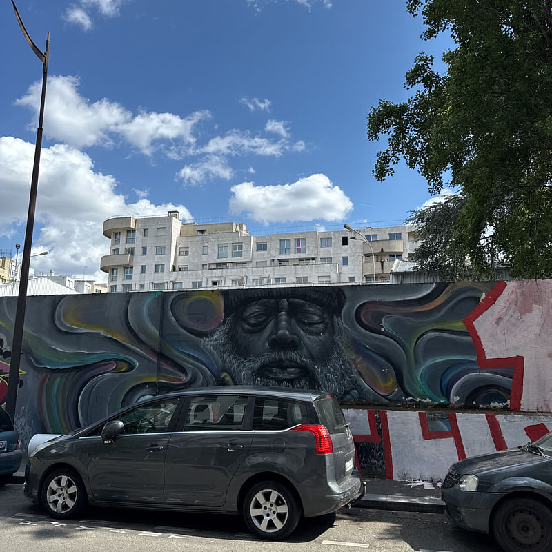 mural in Paris by artist unknown.