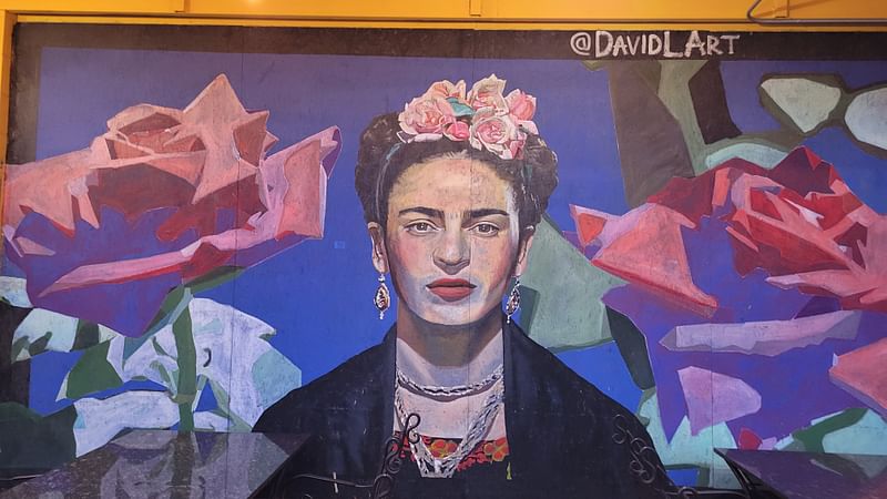 mural in Las Vegas by artist David Leiserowitz.