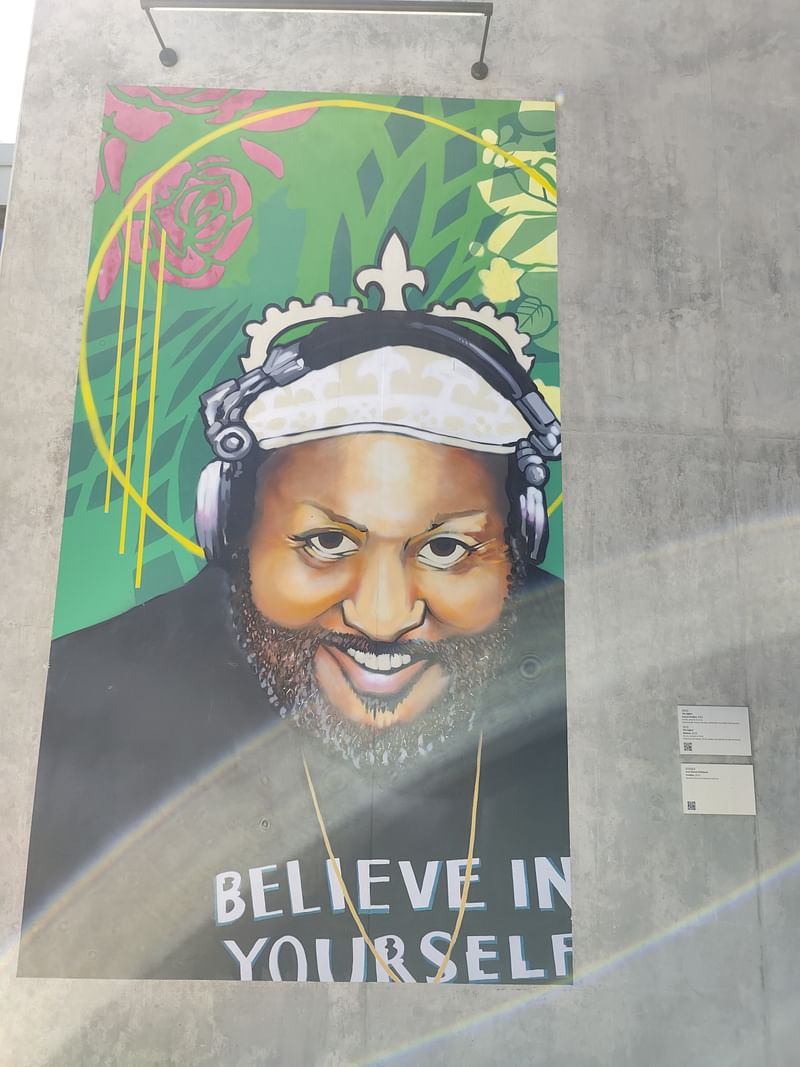 mural in Seattle by artist Jite Agbro.