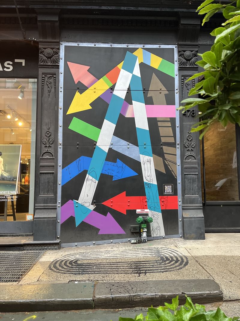mural in New York by artist Daniel Carello.