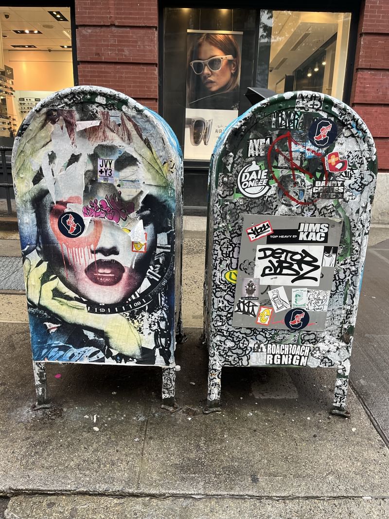 mural in New York by artist unknown.