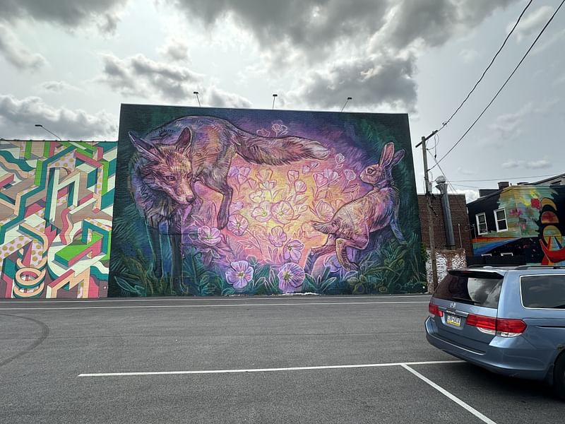 mural in York by artist Emily Ding.