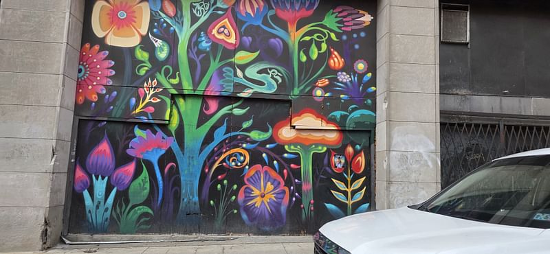 mural in Pittsburgh by artist Shane Pilster.