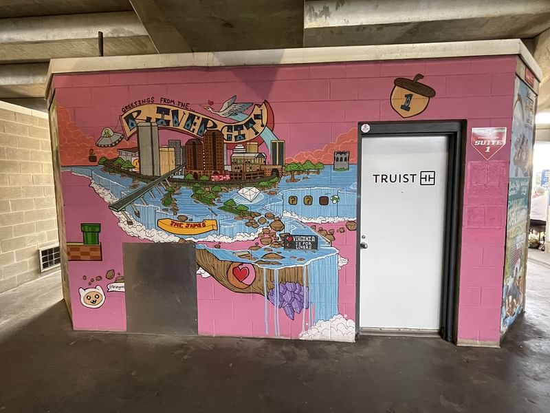 mural in Richmond by artist unknown.