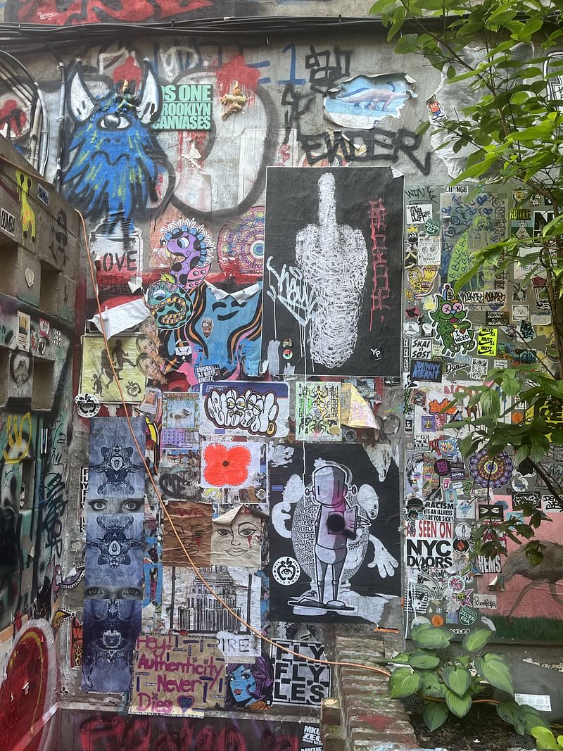 mural in New York by artist unknown.