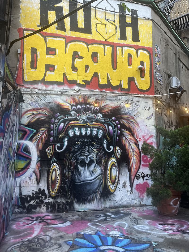 mural in New York by artist unknown.