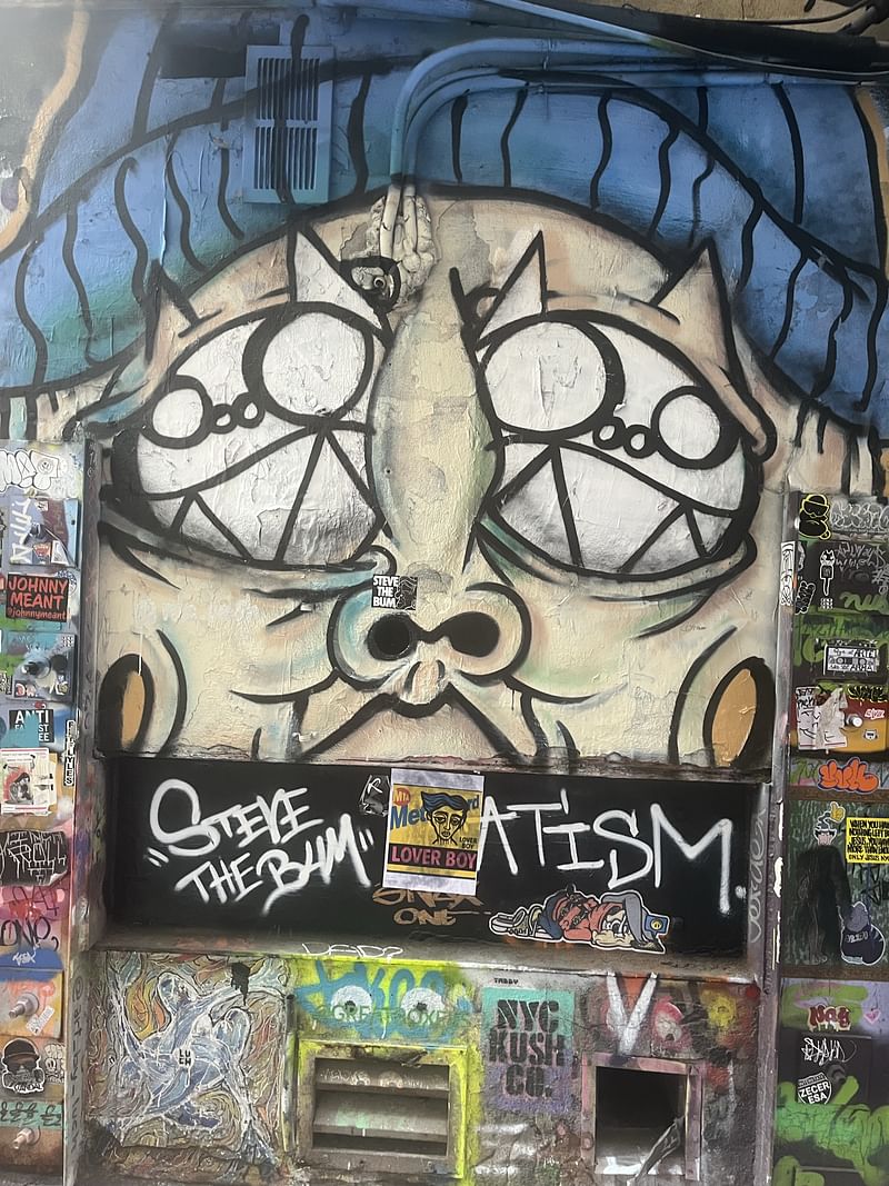 mural in New York by artist unknown.