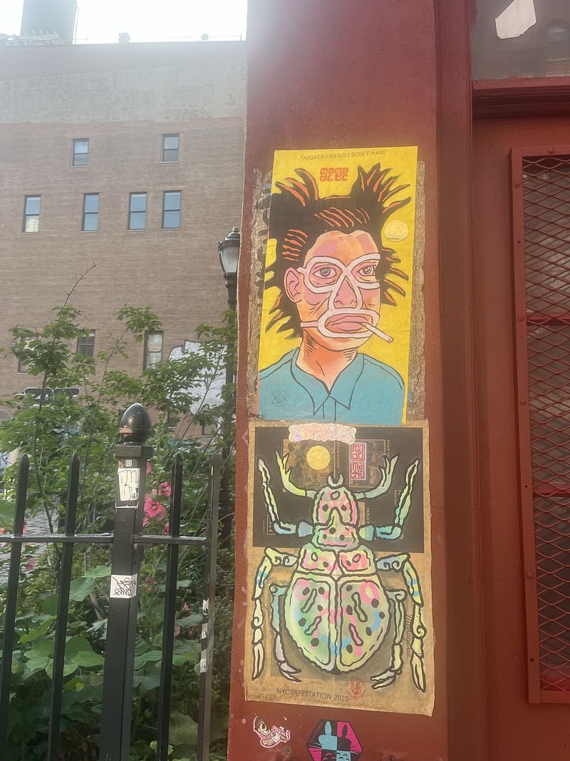 mural in New York by artist unknown.
