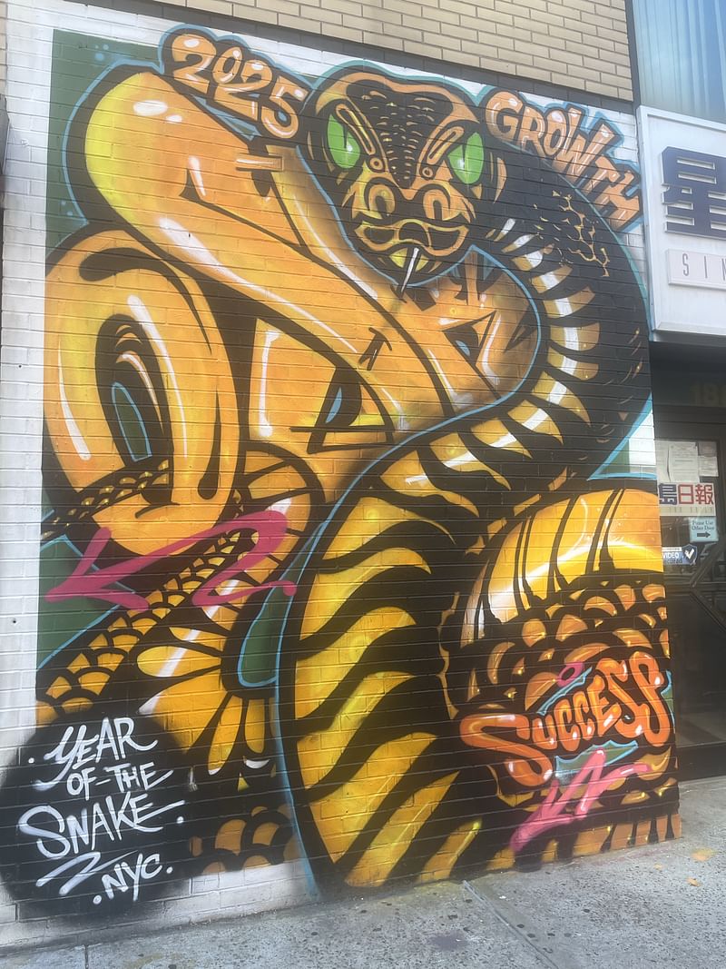 mural in New York by artist unknown.