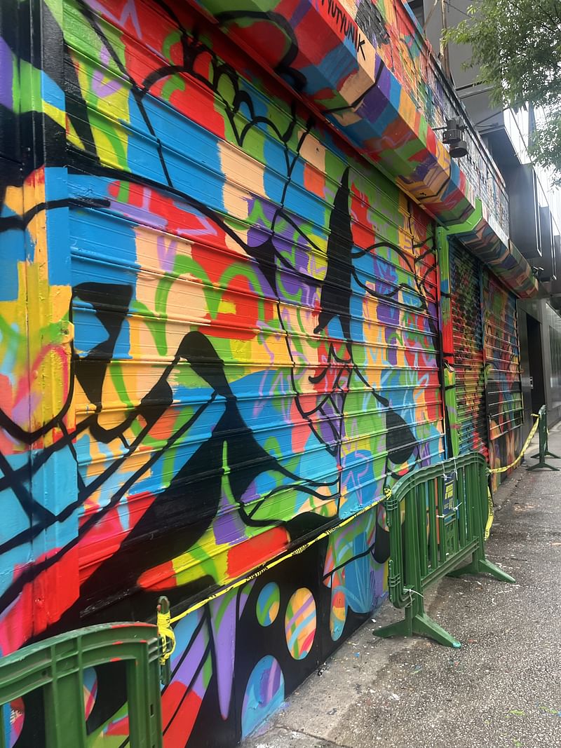 mural in New York by artist unknown.