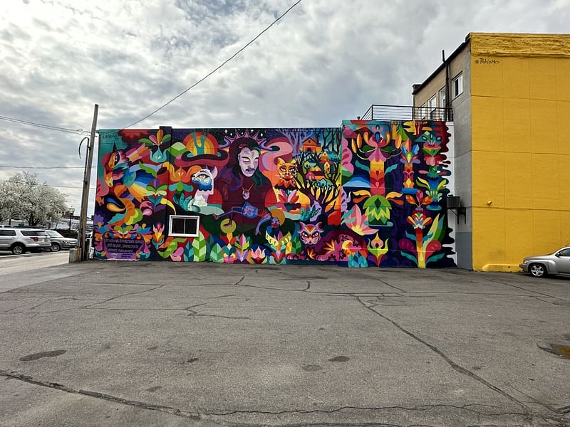 mural in Jackson by artist LeDania.