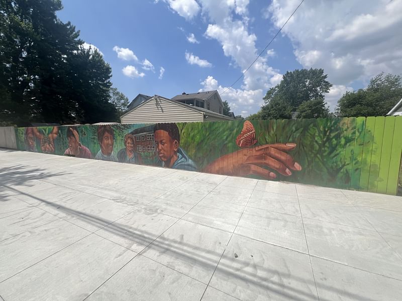 mural in Detroit by artist Nicole Macdonald.