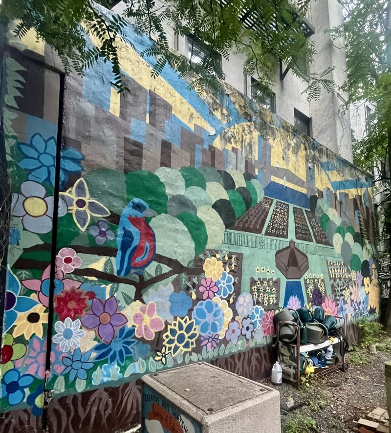 mural in New York by artist unknown.