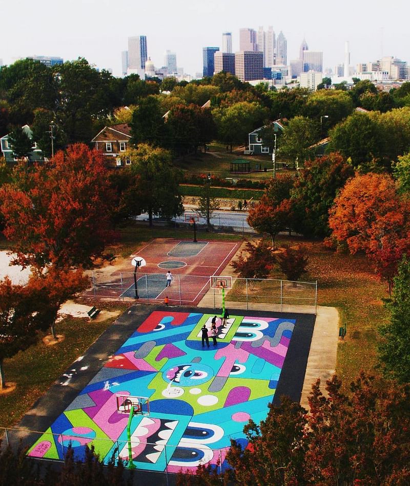 mural in Atlanta by artist Greg Mike.