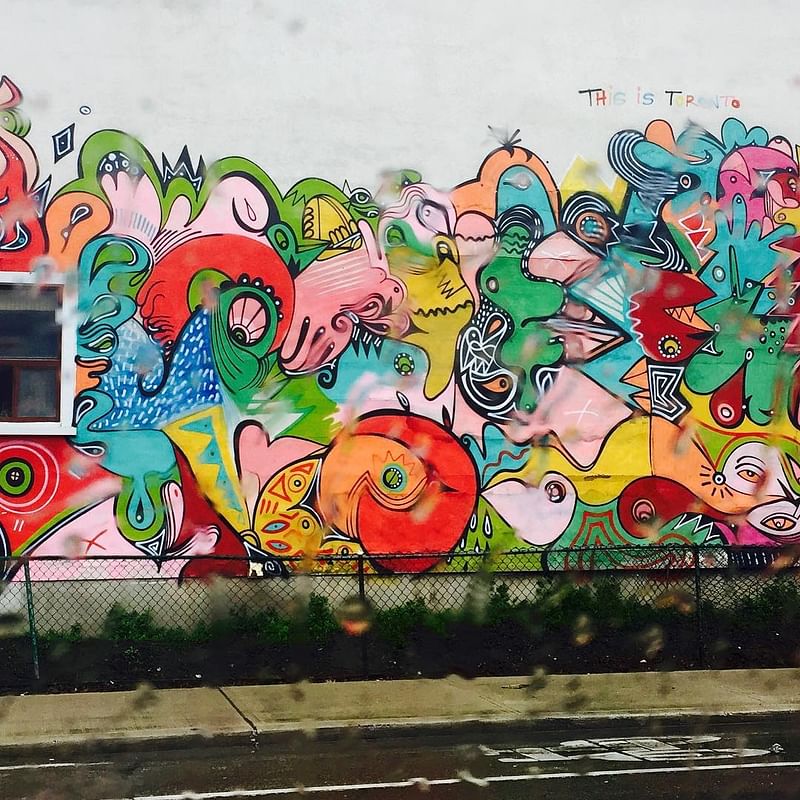mural in Toronto by artist Jimmy Chiale.