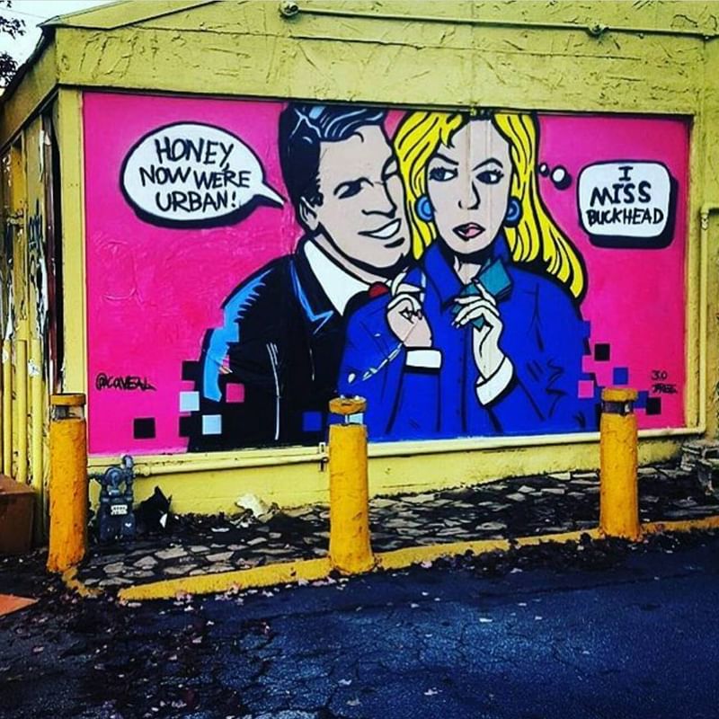 mural in Atlanta by artist Chris Veal.