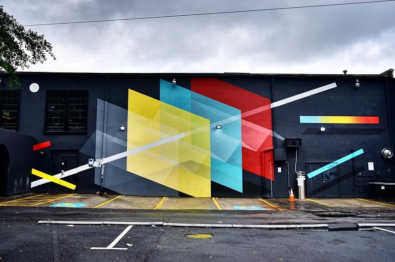 mural in Atlanta by artist Christopher Derek Bruno.
