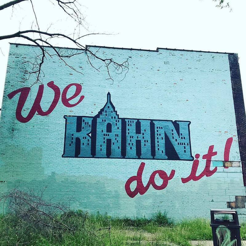 mural in Detroit by artist Philip Lauri.