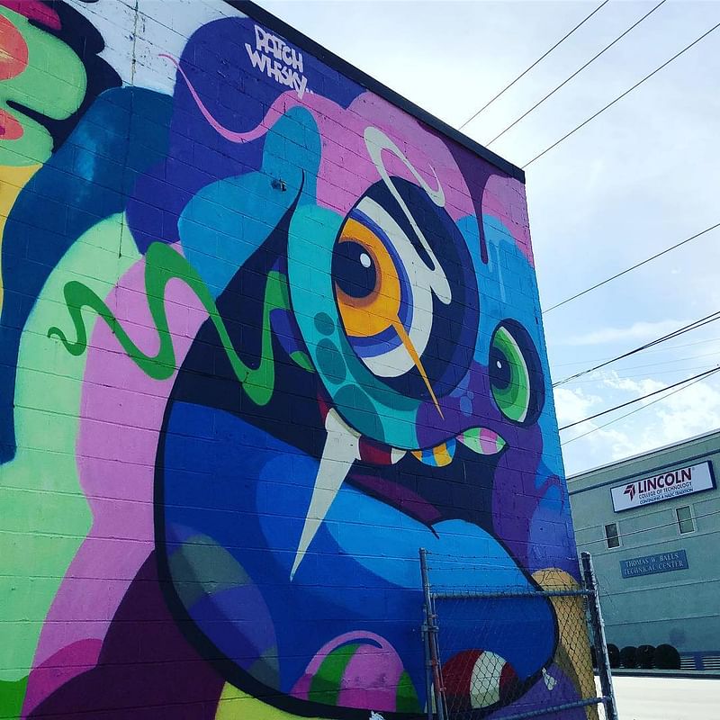 mural in Nashville by artist Patch Whisky.