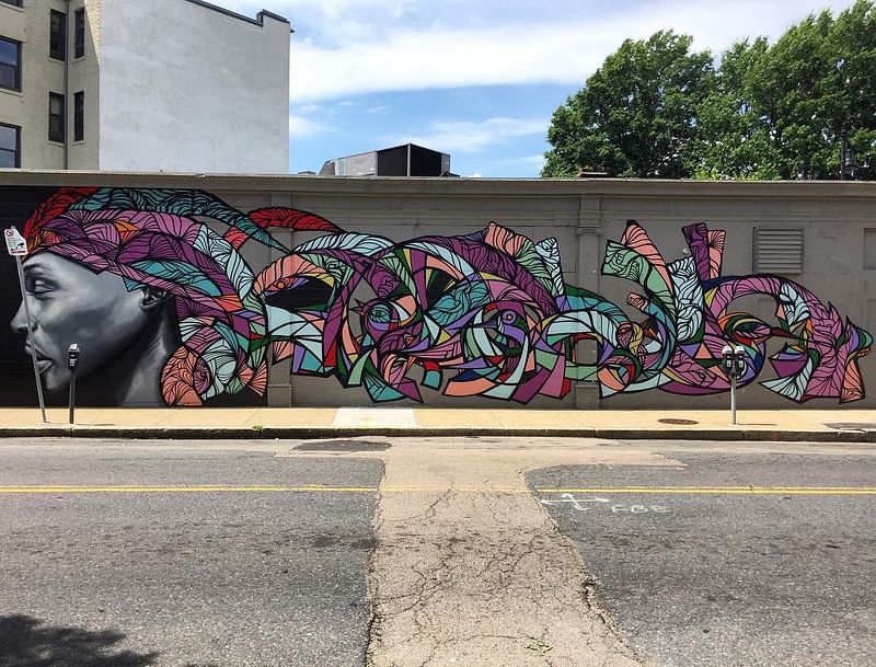 mural in Boston by artist Daniel Anguilu.