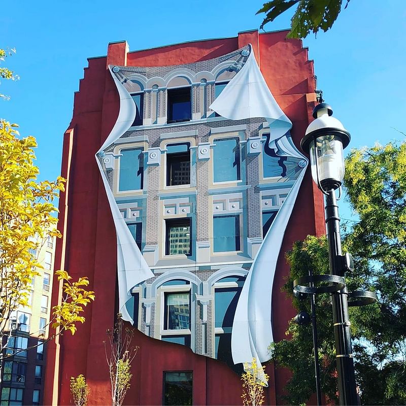 mural in Toronto by artist Derek Michael Besant.