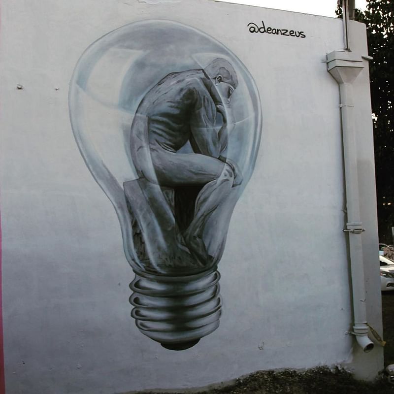 mural in Miami by artist unknown.