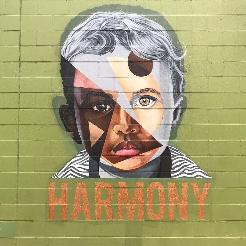 mural in Nashville by artist Ty Christian.