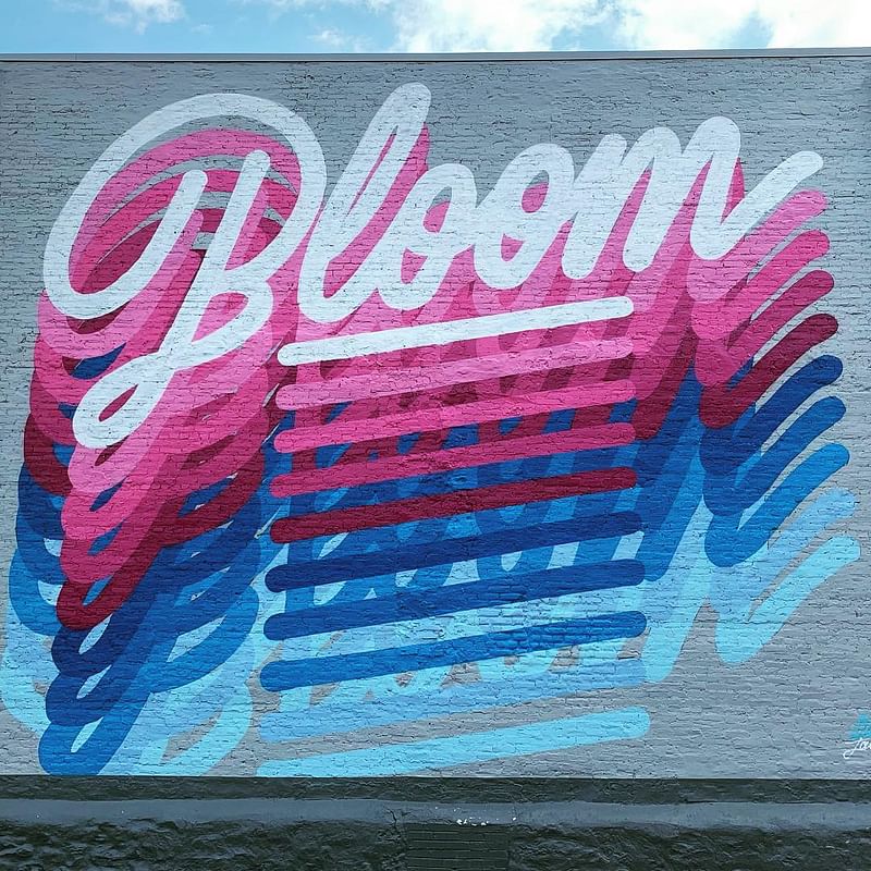 mural in Jackson by artist It's A Living.