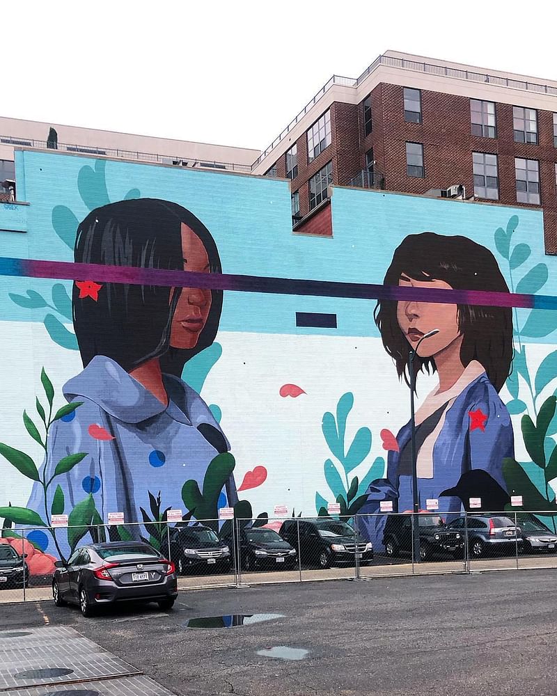 mural in Washington by artist Sabek.