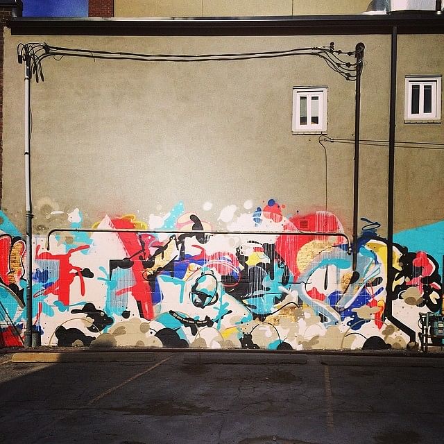 mural in Toronto by artist Pascal Paquette.