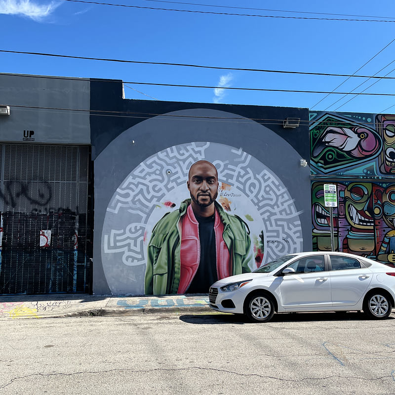 mural in Miami by artist Levi Ponce.