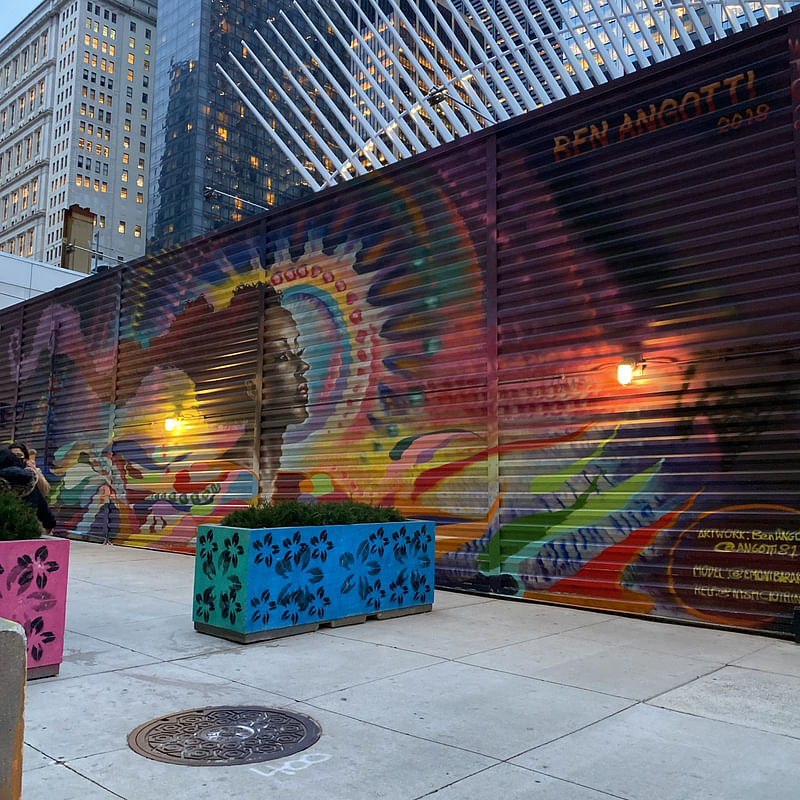mural in New York by artist unknown.