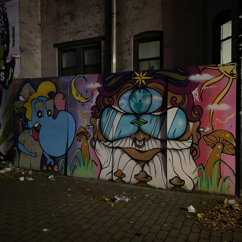 mural in New York by artist unknown.